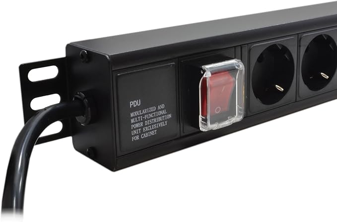 PDU დენის გამანაწილებელი საკომუნიკაციო კარადისთვის, EURO 16 ways