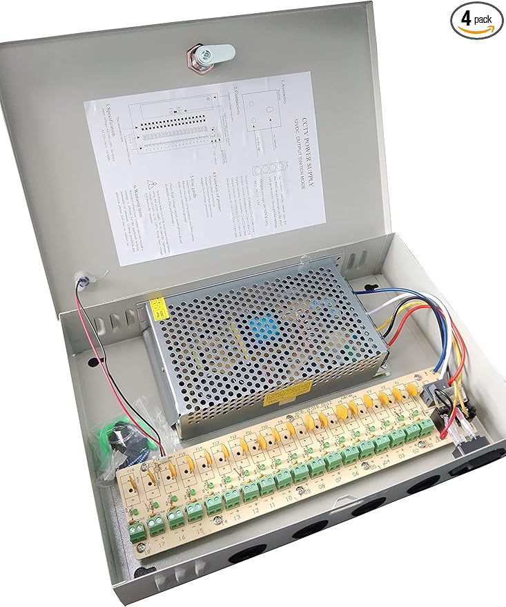 TT-PS122018 12V 20A 18ch power box,220V