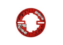 Base, low profile, 4-terminal, 99mm, continuity, red 682-002