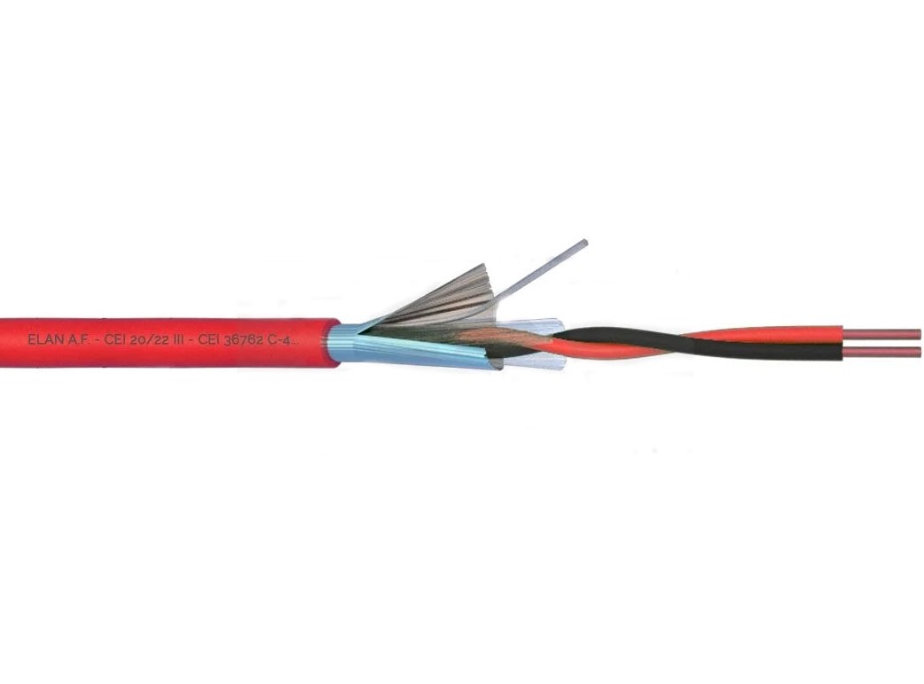 სახანძრო კაბელი  (2X8/10TW)+SH 032801R (100მ)