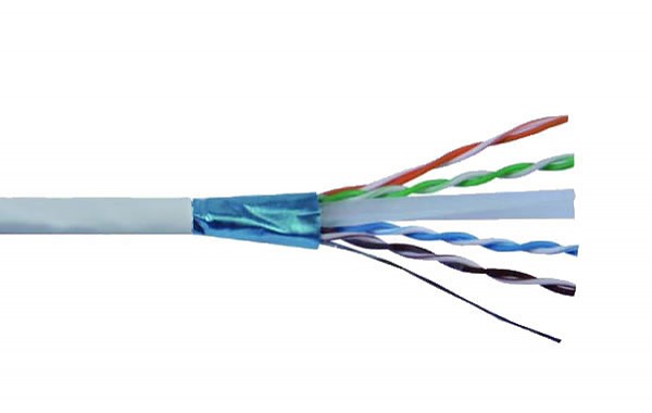 ქსელის კაბელი CAT 6 F/UTP 4x2x23 AWG-CU - HFFR/11458