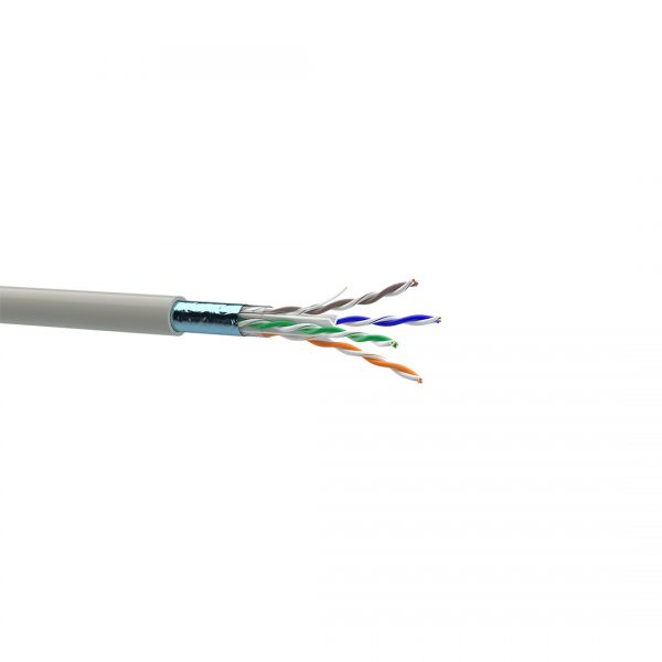 ქსელის კაბელი CAT 6 F/UTP 4x2x23 AWG-CU PVC DATA/LAN CABLE/11457