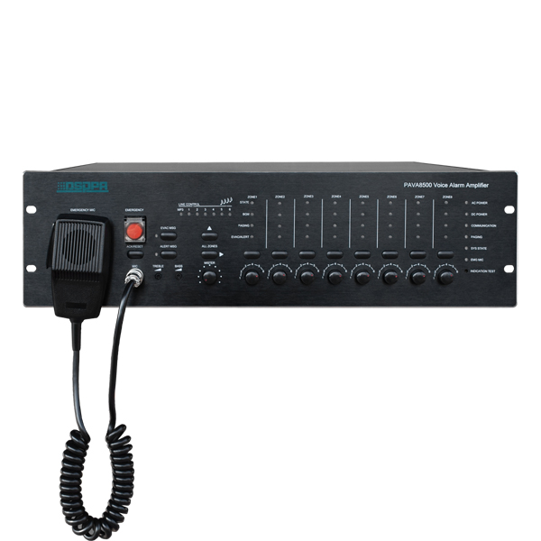 8 ზონიანი საევაკუაციო კონტროლერი PAVA8500