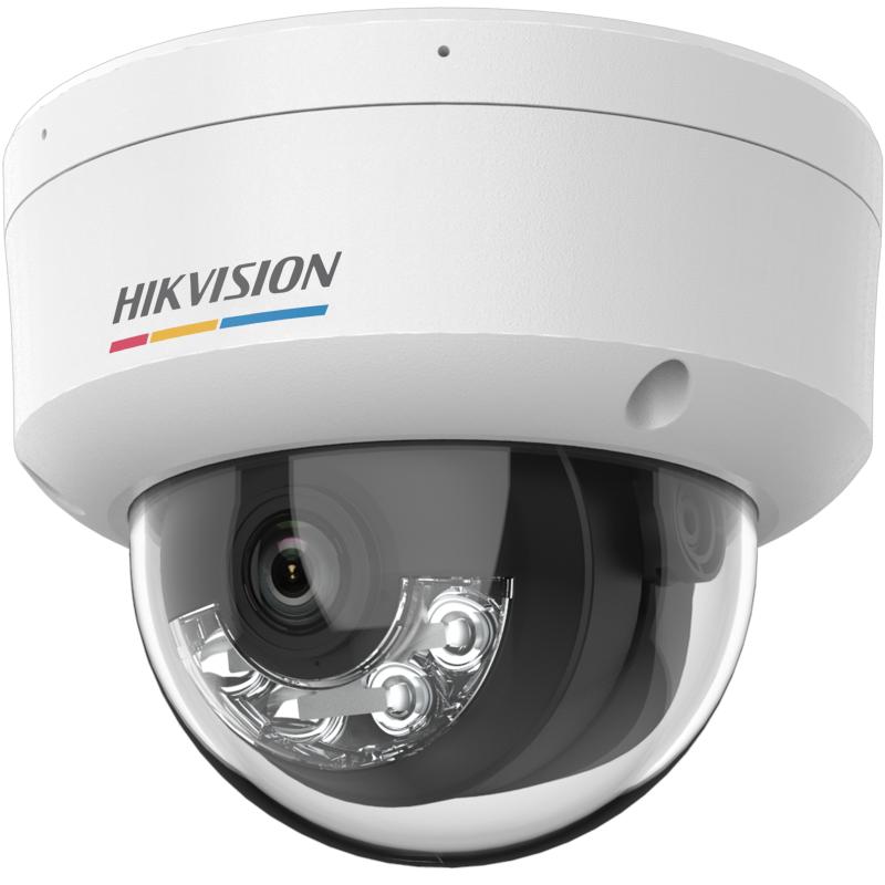 კამერა,IP,Hikvision,DS-2CD1127G2H-LIUF,2.8mm,2mp,Dome,WL30m,Smart hybrid,ColorVu,Mic,SDcard,