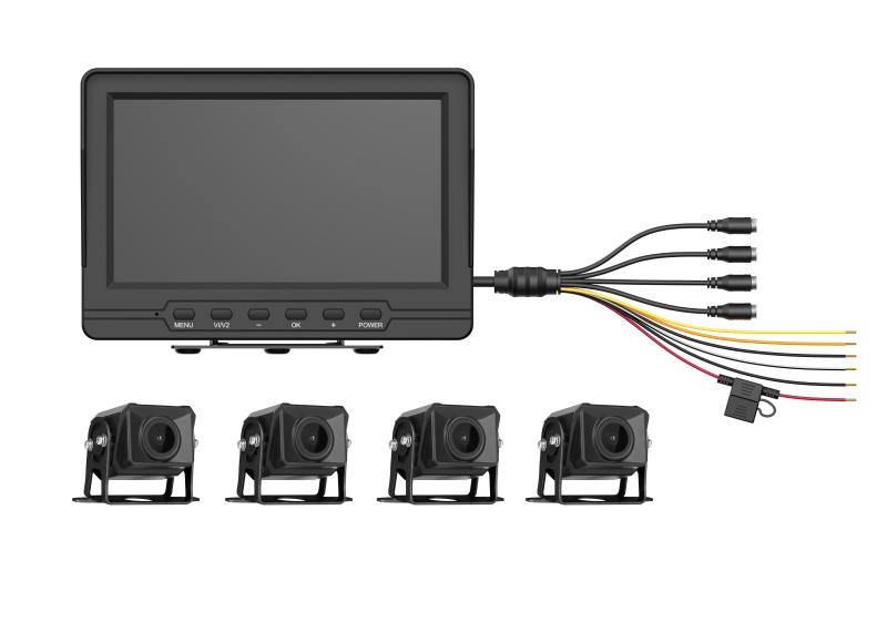 საავტომობილო სისტემების კამერის და მონიტორის კომპლექტი AE-VD2501A-A