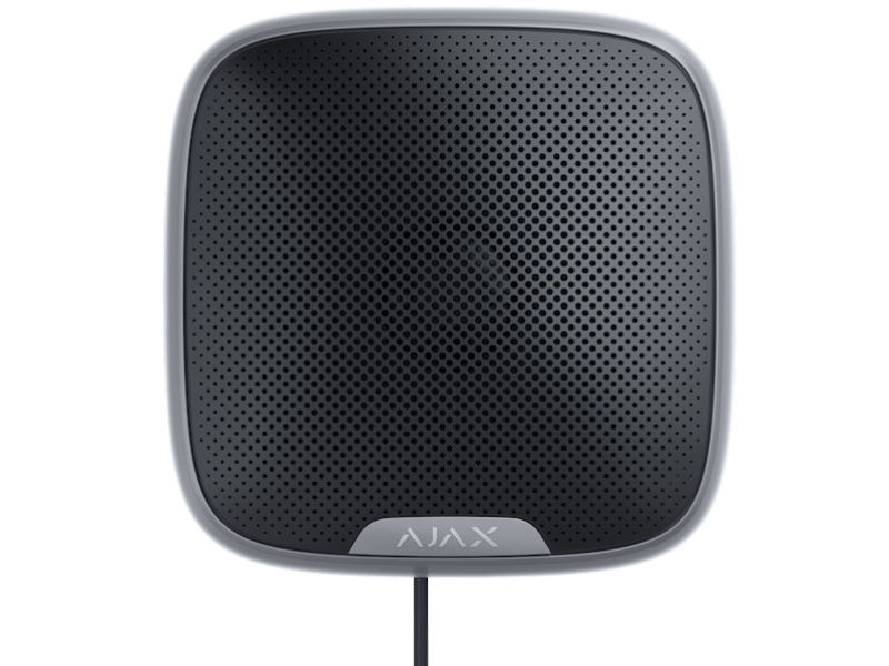 ჰიბრიდული გარე გამოყენების სირენა  Ajax StreetSiren Fibra black