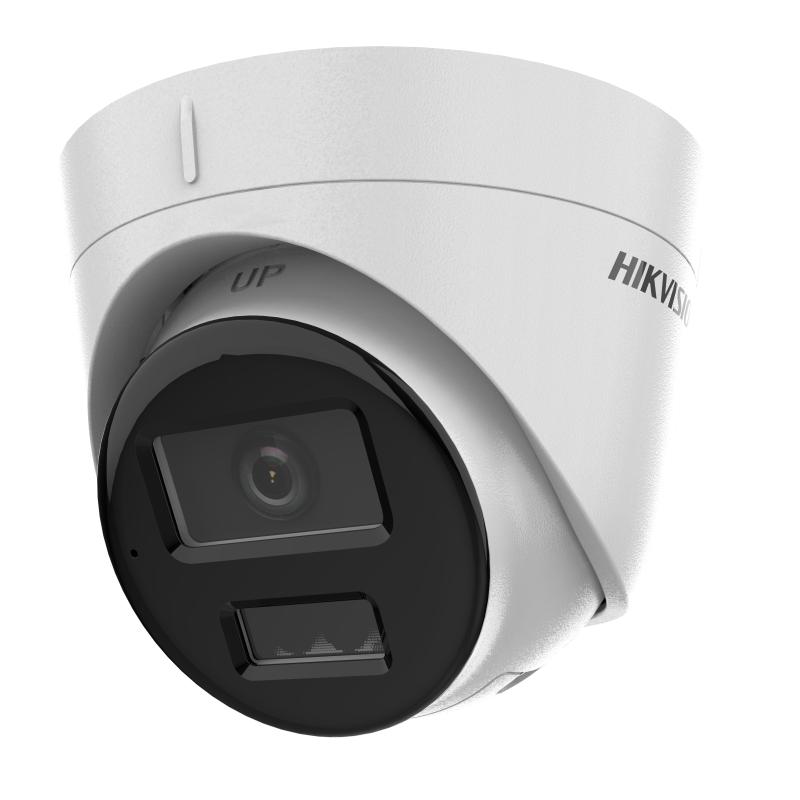 IP Hikvision,DS-2CD1323G2-LIU 2.8mm,IP,2 MP Smart Hybrid Light Fixed Turret,IR30m,Mic