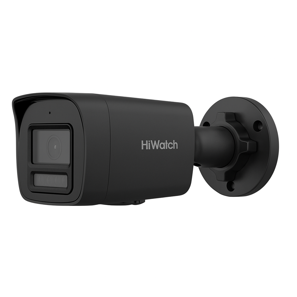 კამერა IP Hiwatch,DS-I450L(D) 2.8mm,BLACK,IP,4mp,Bullet,ColorVuFix,IR30m,,