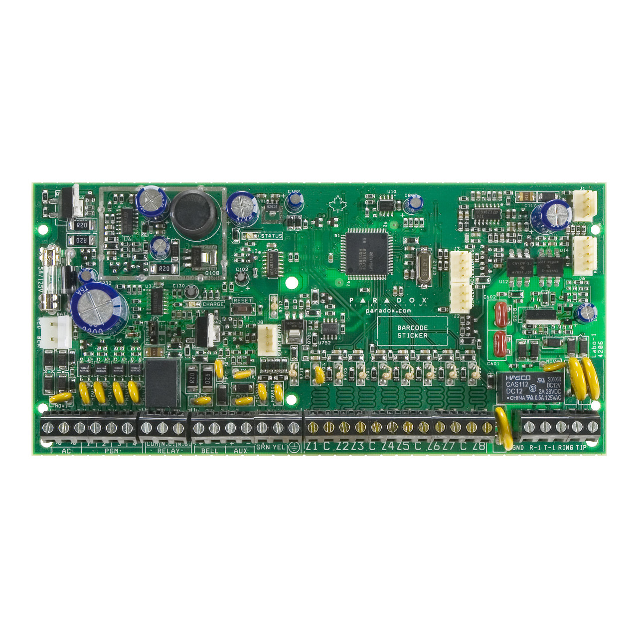 სკონტროლო პანელი paradox Spectra 6000 panel no bell relay SP6000 (214112)