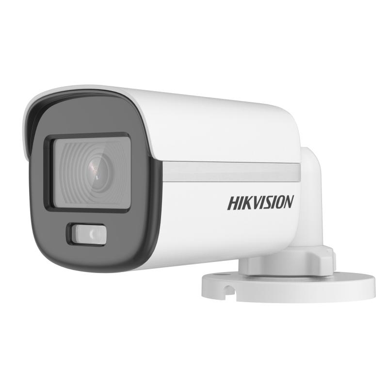 კამერა,Hikvision, DS-2CE10DF0T-PF, 3.6mm,HDTVI,2mp,Bullet,Fix,WL20m,ColorVu,