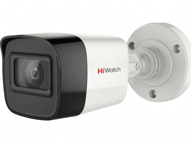 კამერა,Hiwatch, DS-T500A (B), 2.8mm,HDTVI,5mp,Bullet,Fix,IR20m,Mic,
